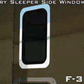 Sleeper Side Window Trim Stainless Steel-Freightliner Century.  31”X20-1/2”