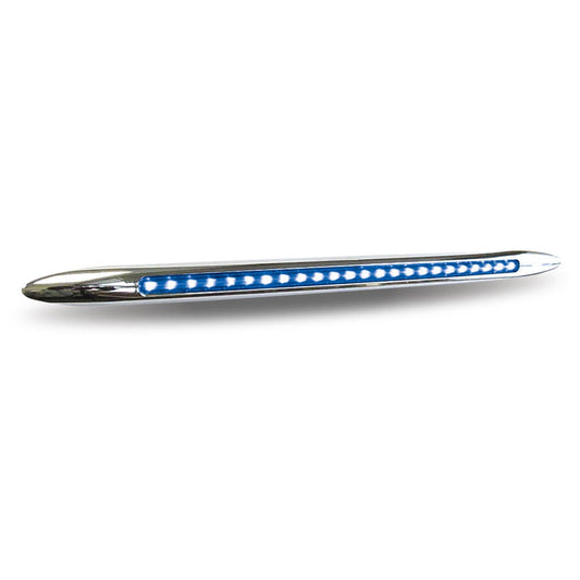 Slim Dual Flatline Red/Blue 17"