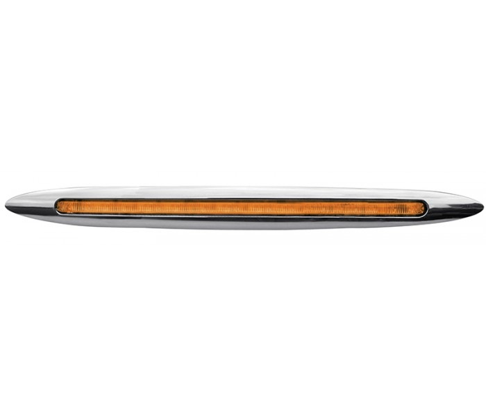 17 Flatline Slim Marker Led - Amber Lighting & Accessories