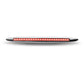 Slim Marker 17" Flatline Clear Red LED