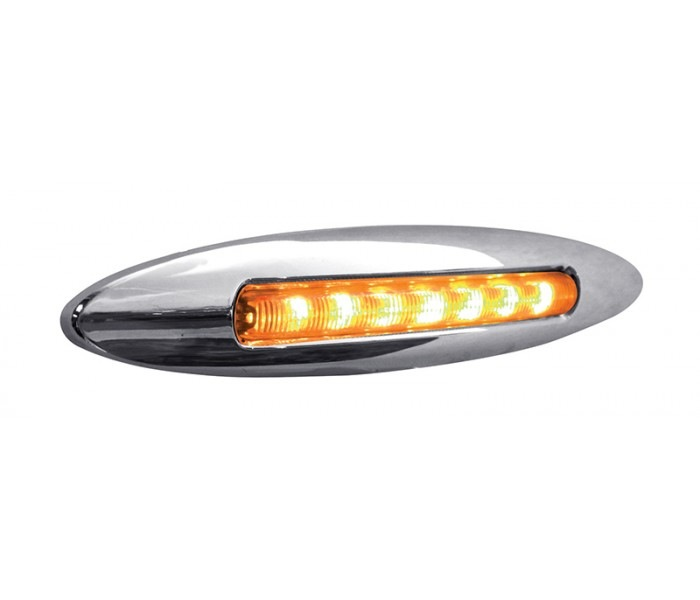 1 X 6 Slim Marker Led - Amber Lighting & Accessories