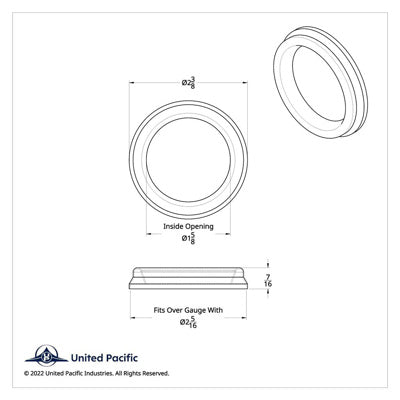 Small Gauge Cover For Kenworth