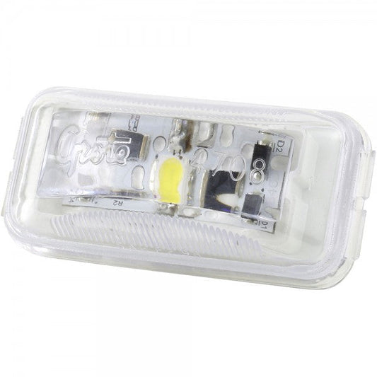 Small Rectangular LED Utility Light. Clear White