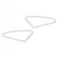 Stainless Kenworth T660 Fender Light Trim