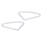 Stainless Kenworth T660 Fender Light Trim - Fenders
