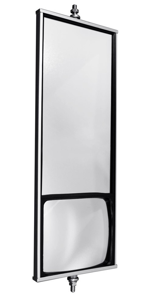 6 X 16 Ss Split Mirror W/ Convex End - Safety & Restraints