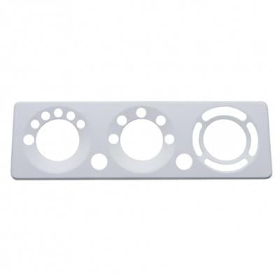 Stainless Steel 2006+ Peterbilt A/C Control Plate