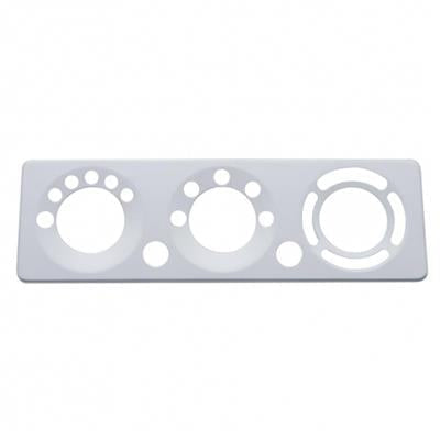 Stainless Steel 2006 + Peterbilt A/C Control Plate