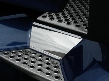 Stainless Steel 304 Upper Panel Back Step Trim fits Kenworth T660 T680 T700(Sold In Pairs)