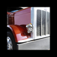 Stainless Steel Classic Headlight Crystal H4 Bulb & LED Turn Signal