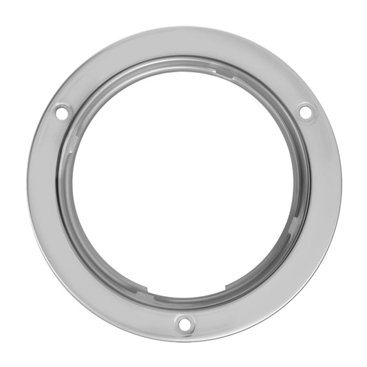 Stainless Steel Flange Mount Bezel For 4″ Round Light