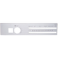 Freightliner Stainelss A/c Control Plate W/ Recirculate Opening - Cab Interior