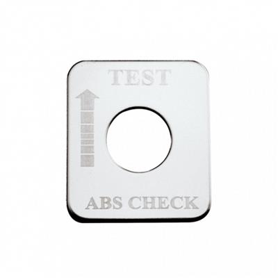 Stainless Steel Freightliner Switch Plate - Abs Check (DISCONTINUED)