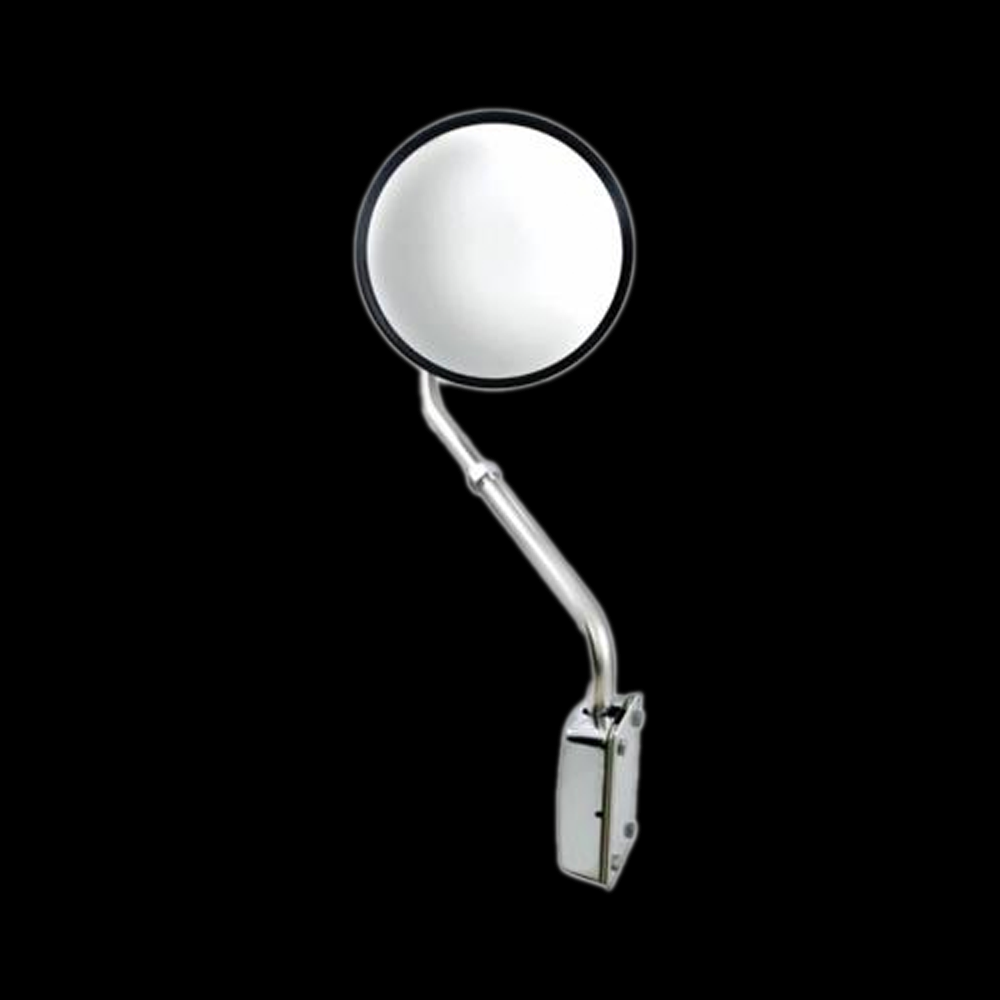 Stainless Steel Hood Mount Mirror