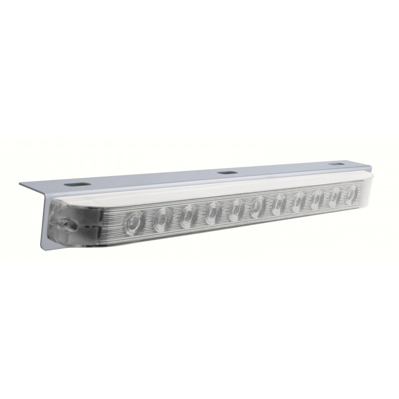 11 Led Light Bar Bracket - Amber Led/clear Lens Lighting & Accessories