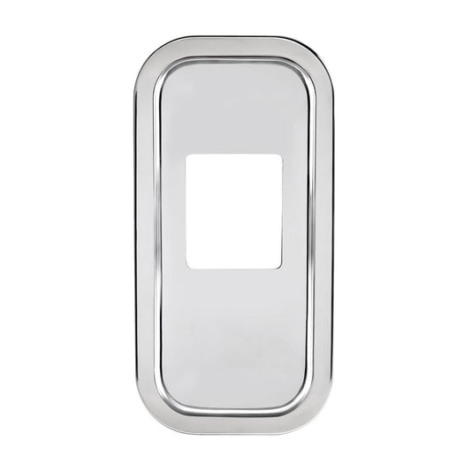 Stainless Steel Peterbilt Shift Plate Cover - 2005 + Peterbilt