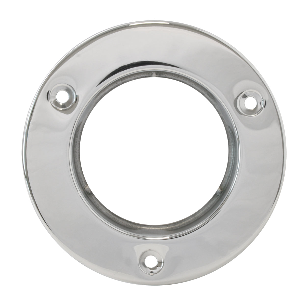 Stainless Steel Security Bezel For 2 - 1/2" Round Light