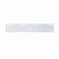 Stainless Steel Top Mud Flap Plate - 17" Light Bar Cutout