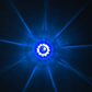Star Burst Series Amber Clearance & Marker to Blue Auxiliary Watermelon LED Light – 19 Diodes