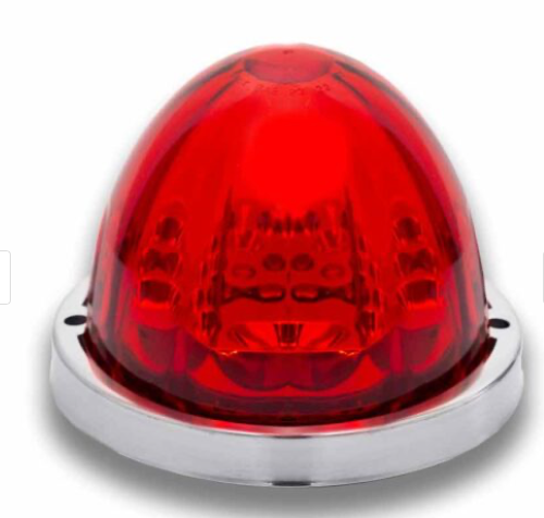 Star Burst Series Red/Red Clearance & Marker Watermelon LED Light – 19 Diodes