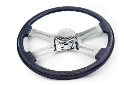 Steering Wheel 18" Carbon Fiber Design