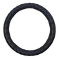 Steering Wheel 18" Cover - Lightning. Blue Stitching