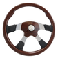 Steering Wheel 18" Milestone Elite 4 Mahogany