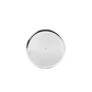 Tall Cylinder Chrome Plastic 33MM Lug Nut Cover Screw On