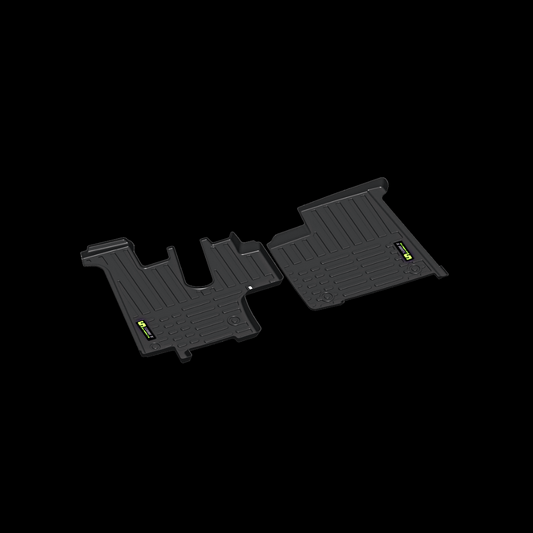 Thermoplastic  Black Floor Mats  Kenworth (KWT600, T660, T800, W900) (06-15)