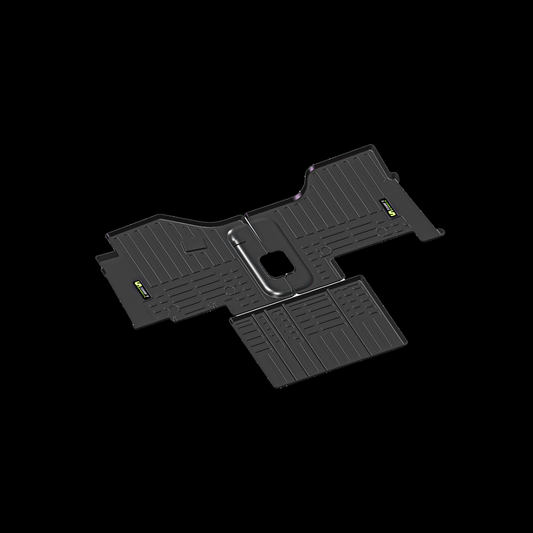 Thermoplastic  Black Floor Mats  Kenworth & Peterbilt (KWT680, T880 13-21, PB 567,579 13-21)