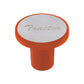 ''Tractor'' Aluminum Screw-On Air Valve Knob w/ Stainless Plaque