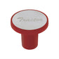 ''Tractor'' Aluminum Screw-On Air Valve Knob w/ Stainless Plaque