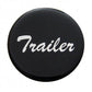 Trailer Glossy Air Valve Knob Sticker Only - Black