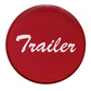 Trailer Glossy Air Valve Knob Sticker Only - Red - Cab Interior