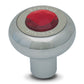 Trailer Screw-In Air Valve Control Knobs With Crystal - Red