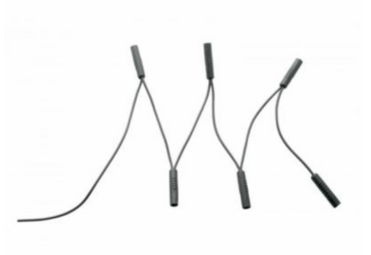 Truck City Chrome & Parts - 0.180" Female Plug Wire Harness With 6 Plugs - 3-7/8" Lead.