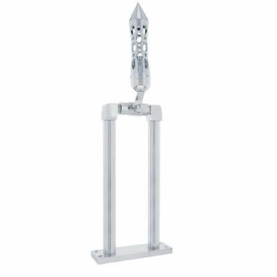 Truck City Chrome & Parts - Chrome 11" Air Horn Lever Set With Daytona Grip