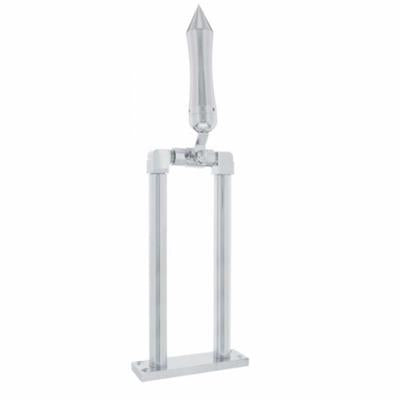 Truck City Chrome & Parts - Chrome 11" Air Horn Lever Set With "Talladega" Grip