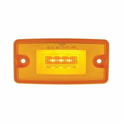 Truck City Chrome & Parts - 11 LED GloLight Cab Light For Freightliner - Amber LED/Amber Lens
