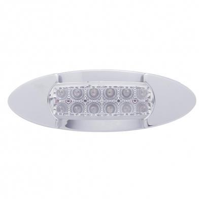 Truck City Chrome & Parts - 12 LED ''Maverick'' Clearance/Marker Light w/ Reflector - Amber