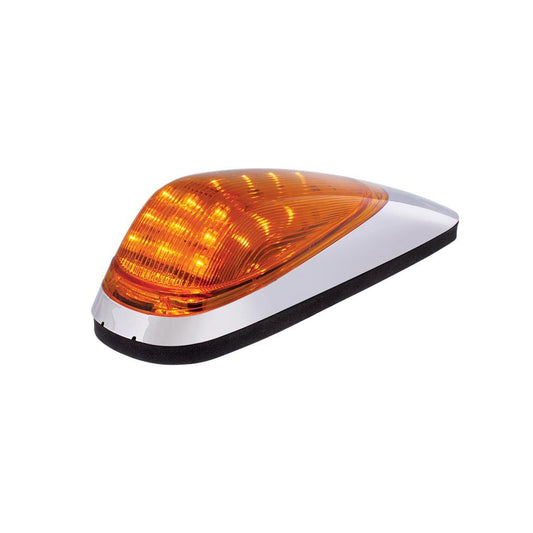 Truck City Chrome & Parts - 19 Amber LED Grakon 2000 Style Cab Light Kit - Amber Lens
