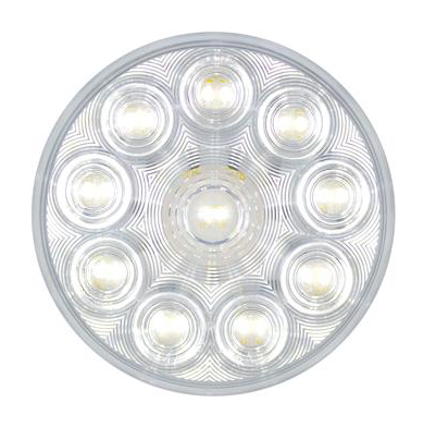 Truck City Chrome & Parts - 20 LED 4" Back-Up LED White Light Kit - Competition Series