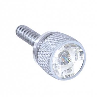 Truck City Chrome & Parts - 2007 + Freightliner Cascadia Dash Screw - Clear Diamond