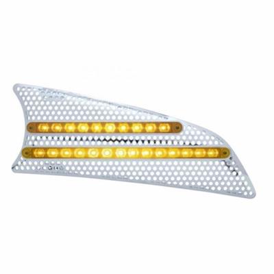Truck City Chrome & Parts - 2007 + Kenworth T660 LED Air Intake w/ Amber LED -Passenger Side-