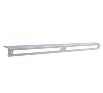 Truck City Chrome & Parts - 25 5/16" Stainless Light Bracket W/ Two 12" Light Bar Cutouts
