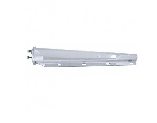 Truck City Chrome & Parts - 30" Chrome Heavy Duty Mud Flap Hangers - 2-1/2" Bolt Pattern (Pair)