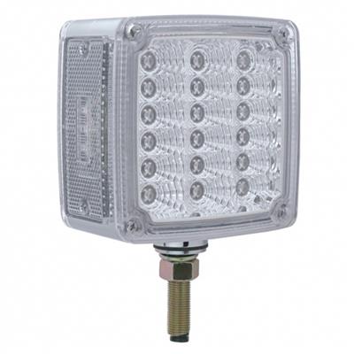 Truck City Chrome & Parts - 39 LED Reflector Double Face Turn Signal Light (Passenger) - Amber &