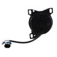 4 1/4 Black Round LED Fog Light with LED Position Light Bar for Peterbilt 579/587 & Kenworth T660 Series Lighting & Accessories