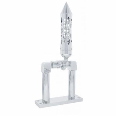 Truck City Chrome & Parts - Chrome - 4" Air Horn Lever Set With Daytona Grip