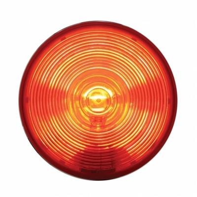 Truck City Chrome & Parts - 4" Stop Turn & Tail Light - Red